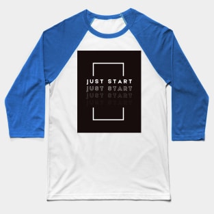 Auntie Says Just Start Baseball T-Shirt